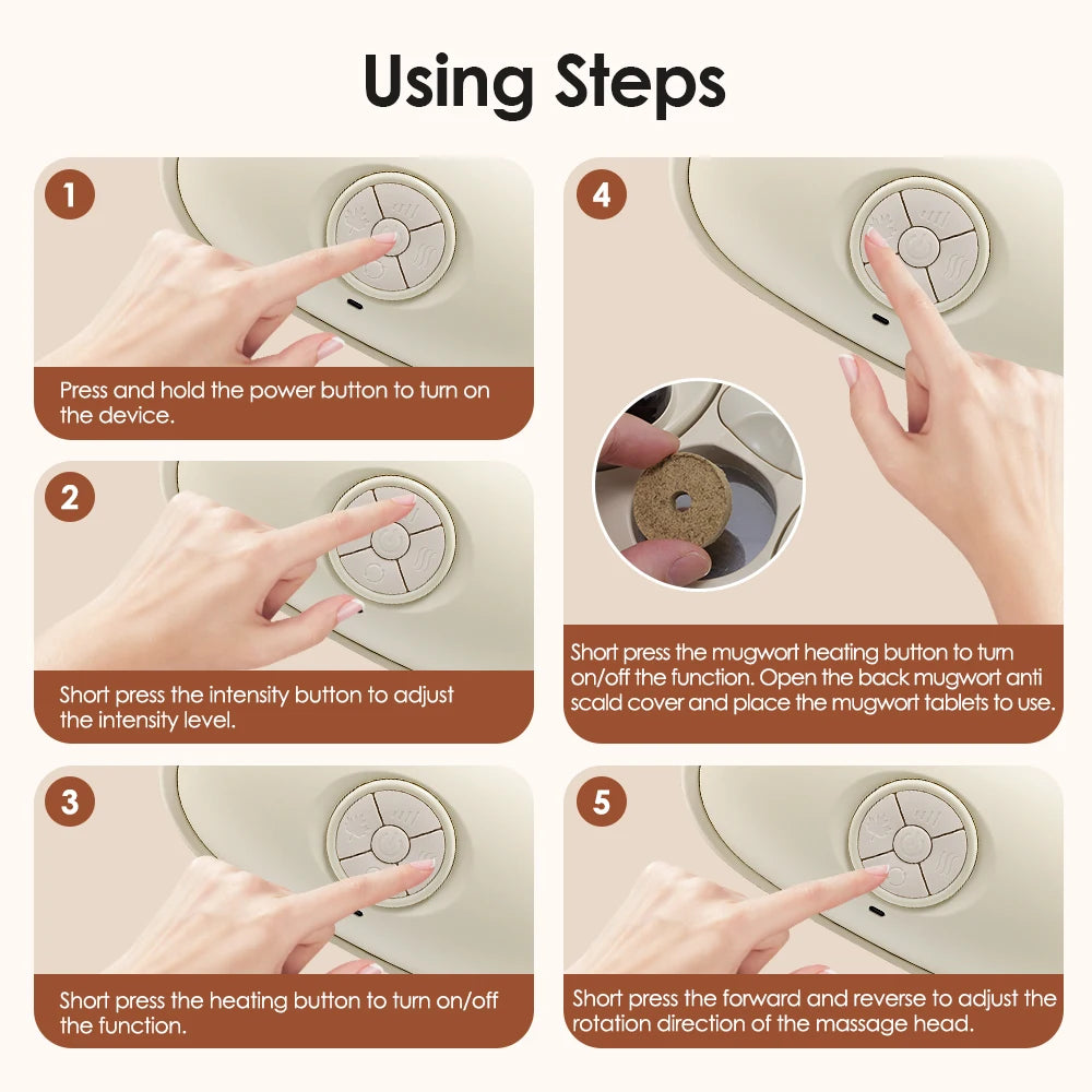 Electric Belly Shaking Massager