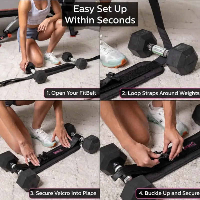 Waist Weigh Belt Dumbbells