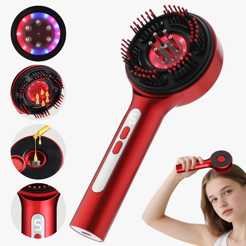 Electric Micro Current Massage Comb