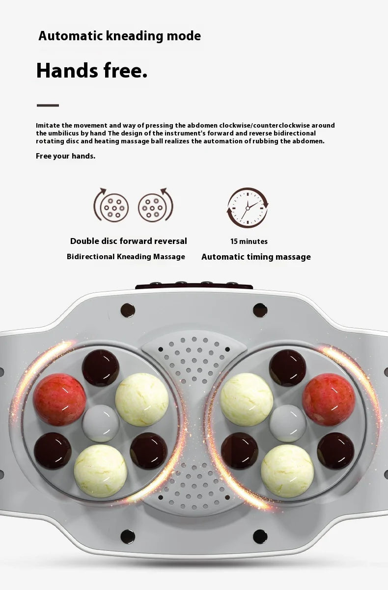 Hot Compress Abdominal Stomach Massager