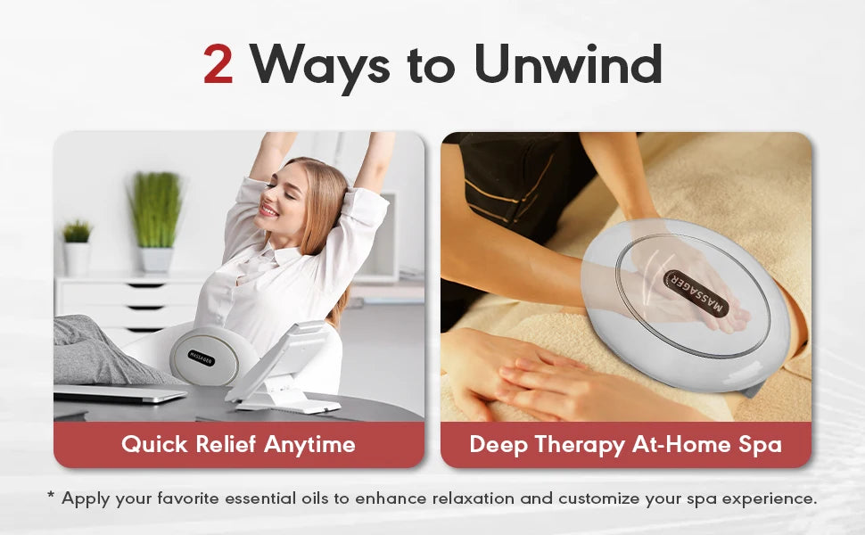 Flattening Belly Massager Machine