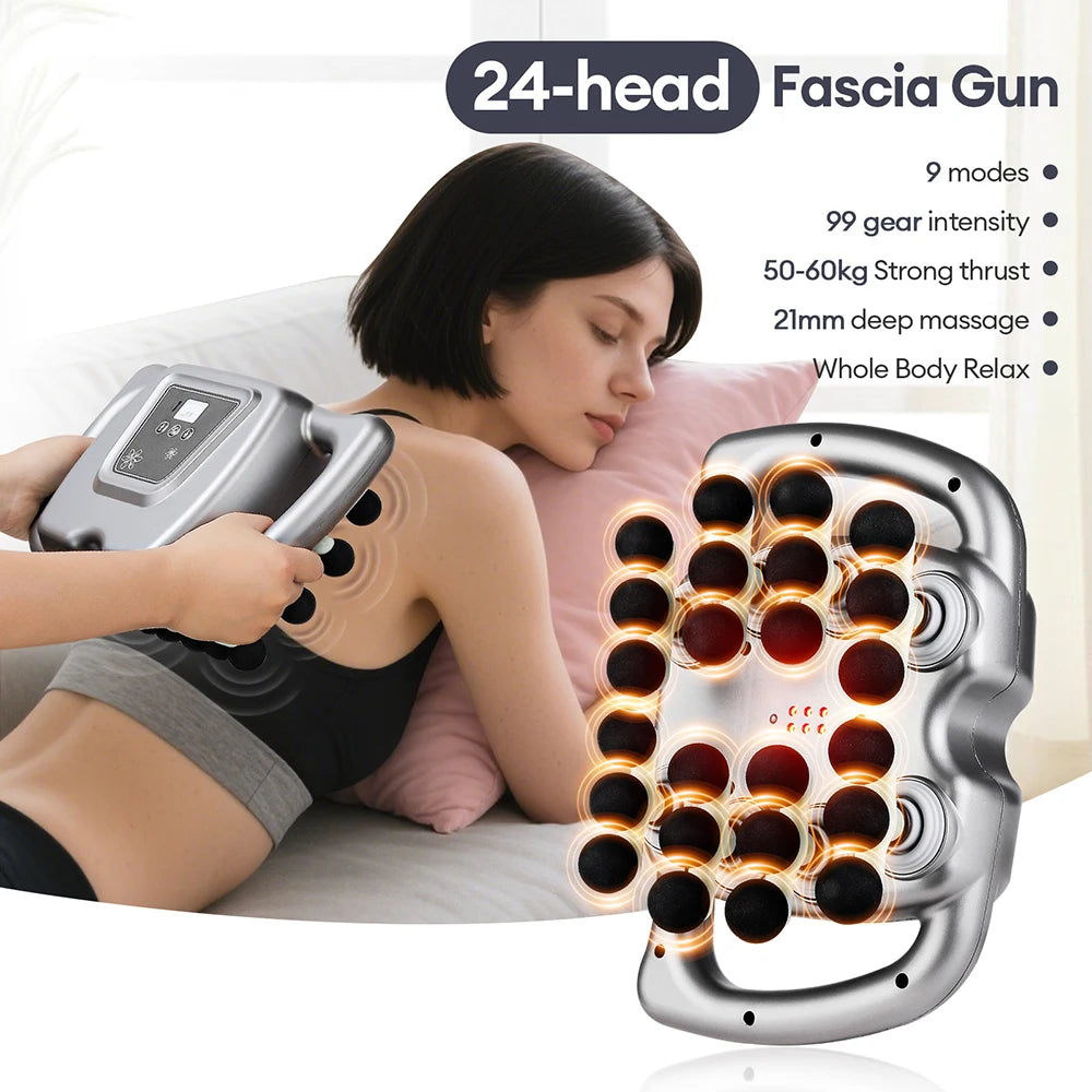 9 Modes Vibration Body Massage Gun