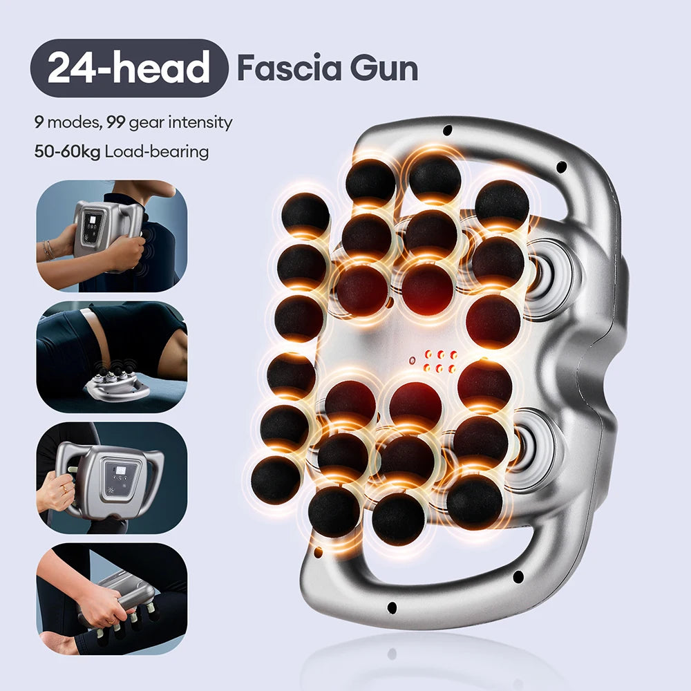 9 Modes Vibration Body Massage Gun