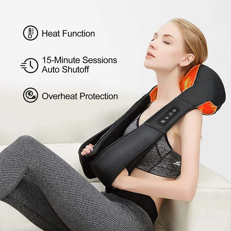 U Shape Deep Back Massager
