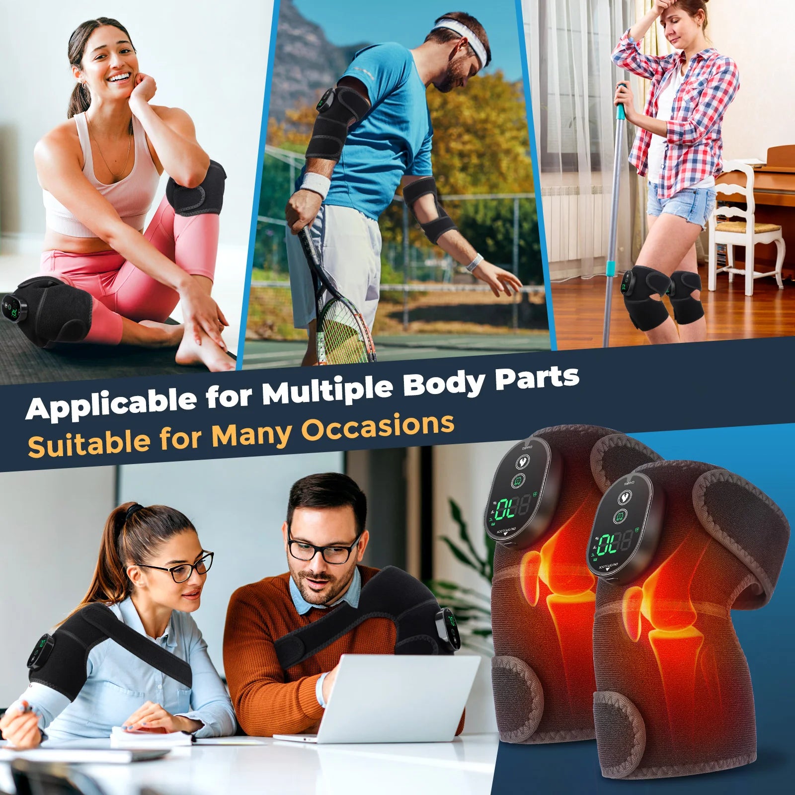 3 in 1 Heating Massager