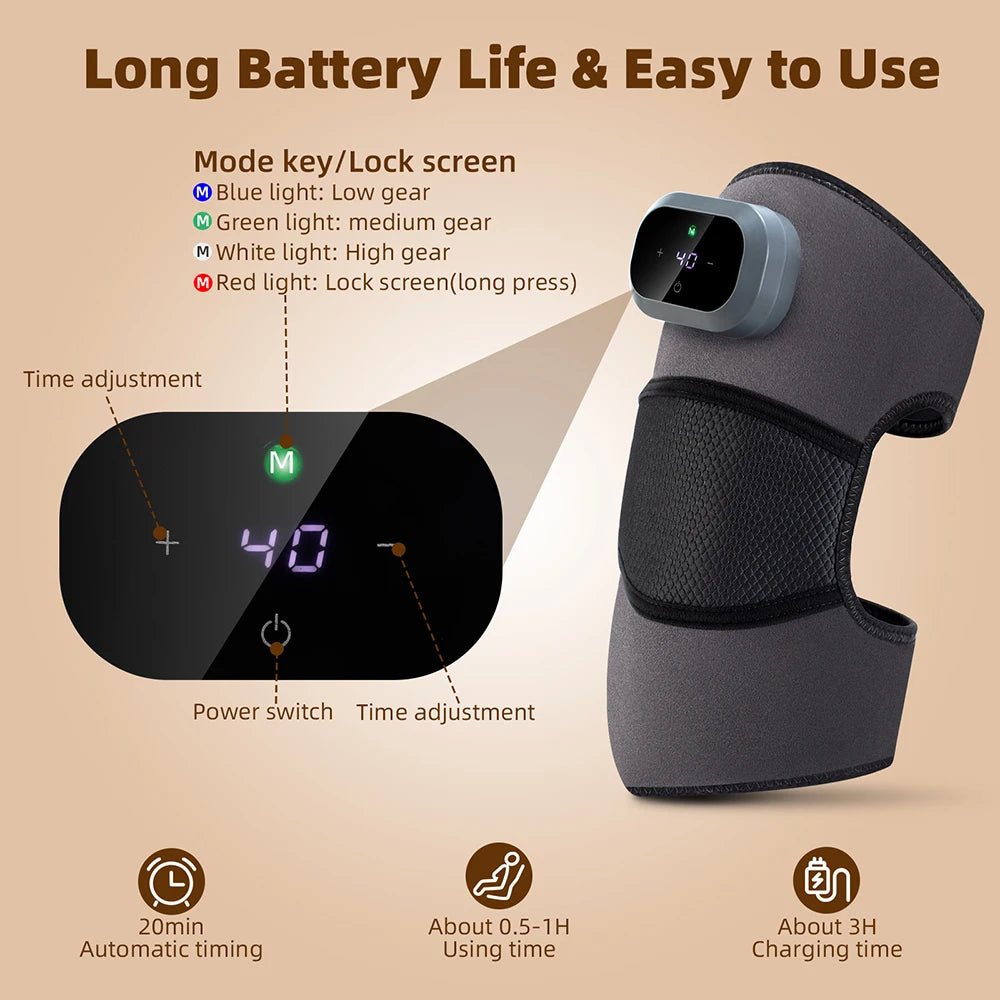 Hot Compress Knee Massager