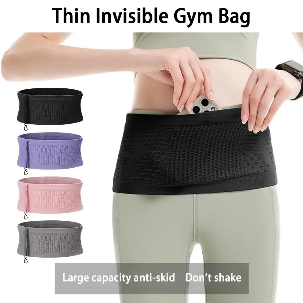 Seamless Invisible Running Waist Belt Bag
