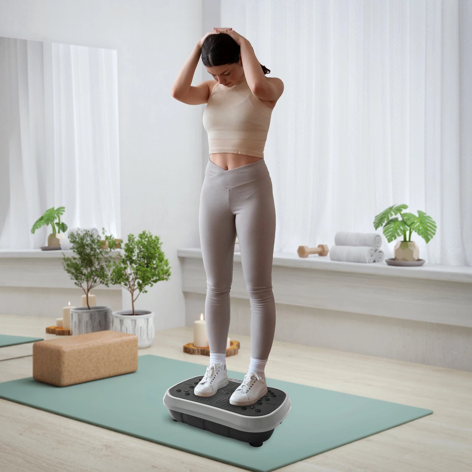 Vibration Plate Exercise Machine