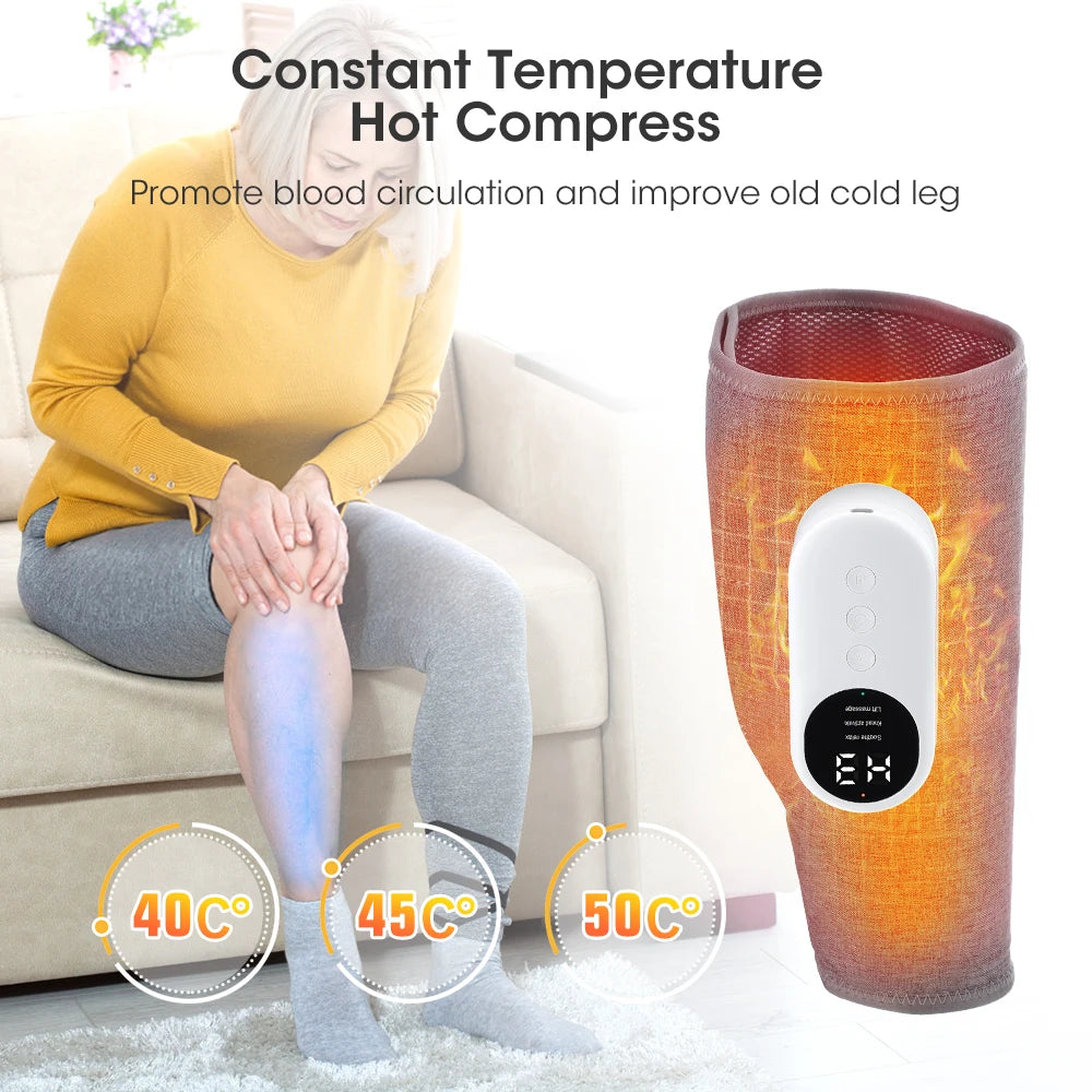 Hot Compress 3 Modes & 3 Intensities Leg Massager
