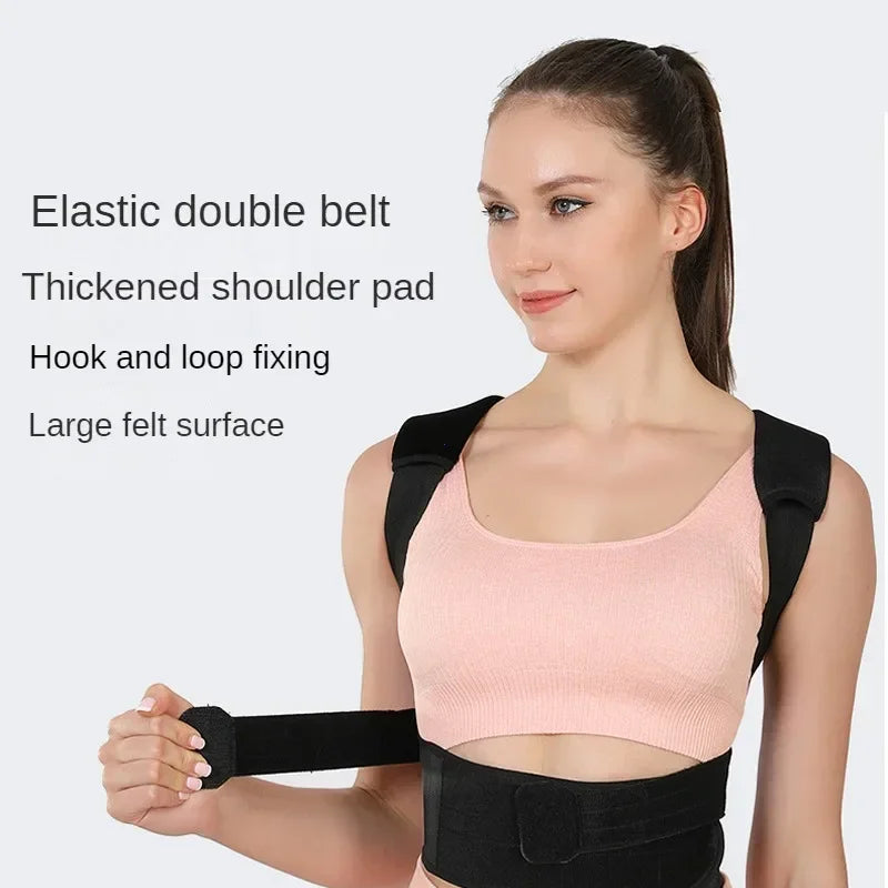 Adjustable Breathable Spine Support Brace – Posture Corrector for Men and Women