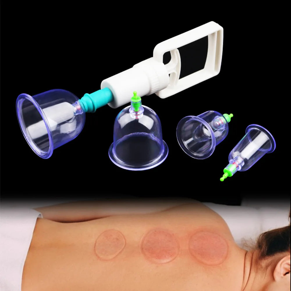 6Pcs Vacuum Cups Set With Pumping Gun