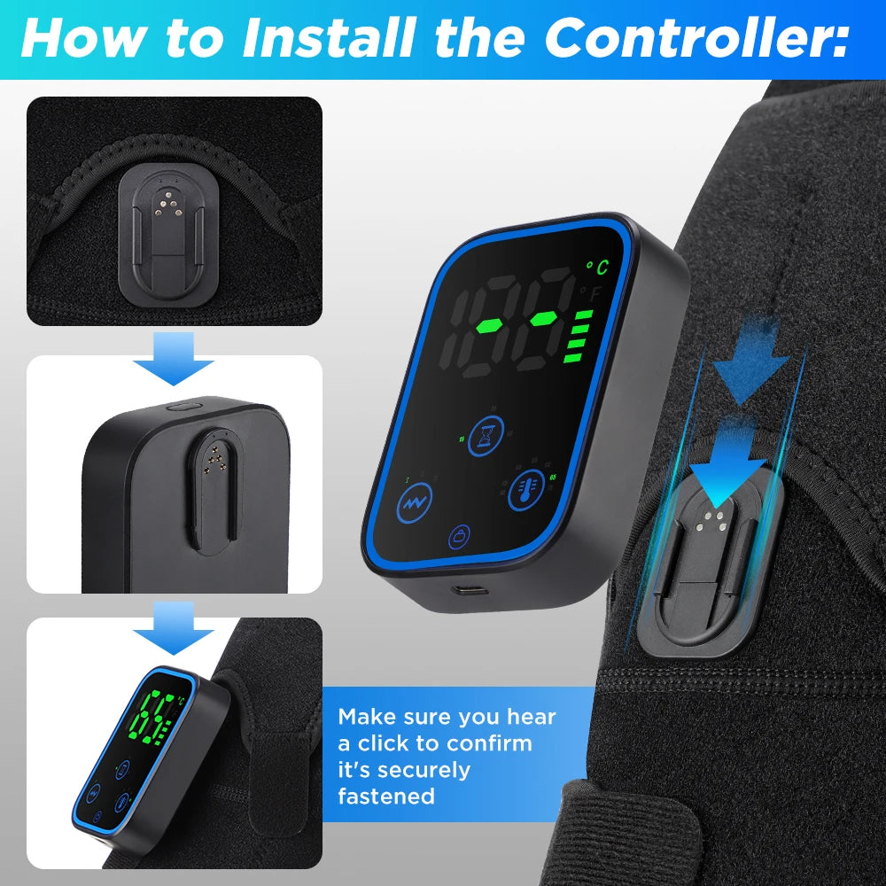 APP-Controlled Massager Pad Wrap
