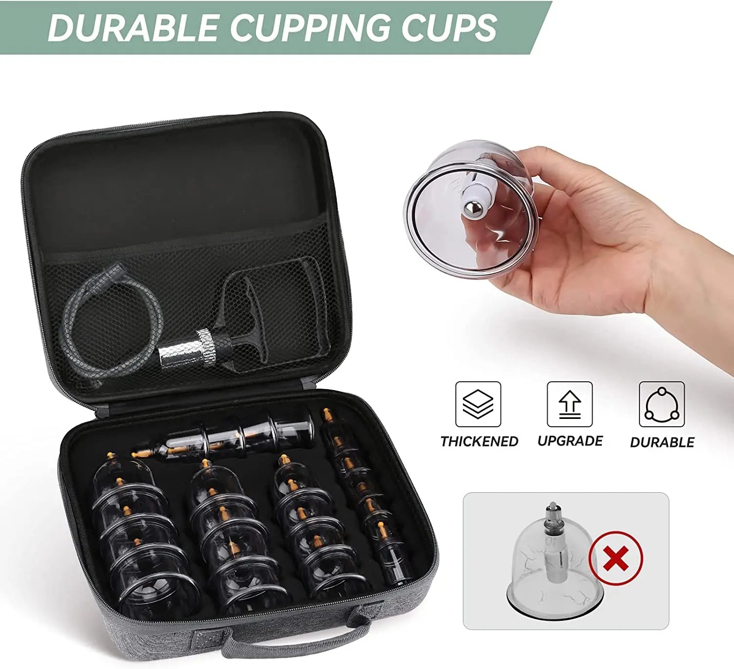 Body Cup Set For Cupping Therapy Massage