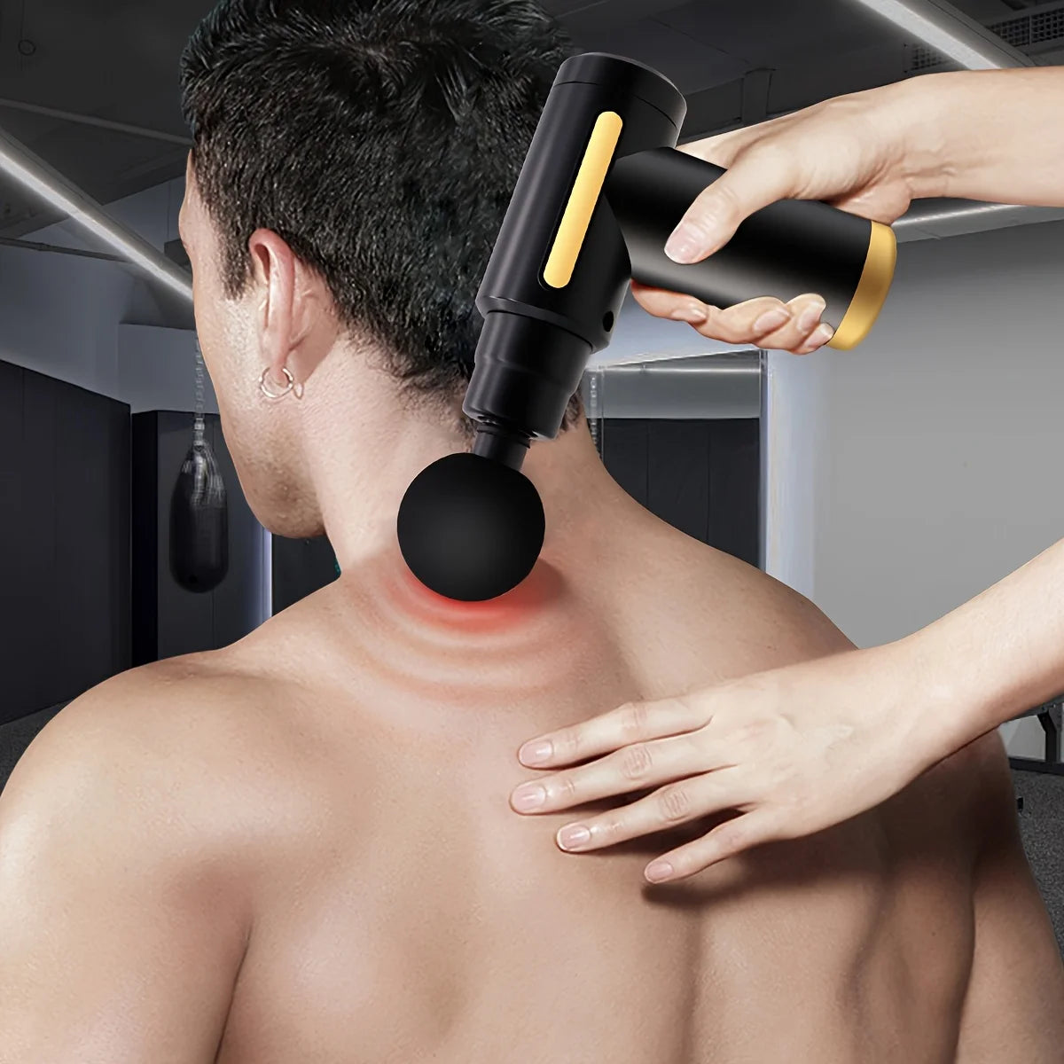 LED Display Mini Fascial Gun