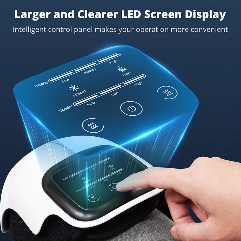 Electric Wireless  Heating Massage Knee Pad