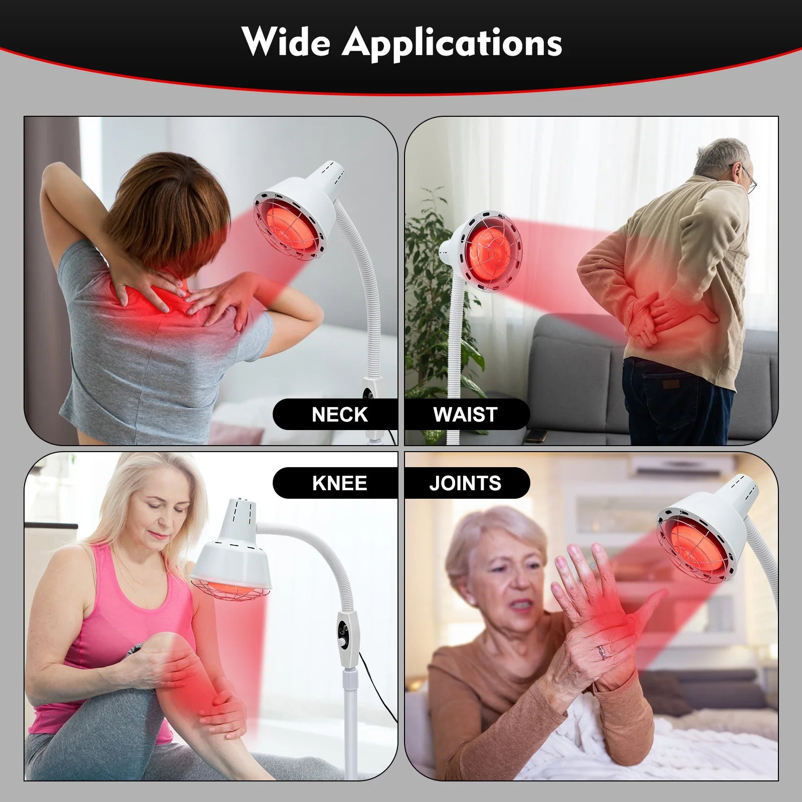 275W Adjustable Infrared Heat Lamp