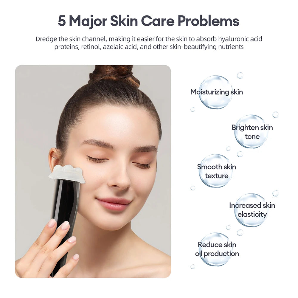 5 Gear Vibration Oxygen Bubble Pen