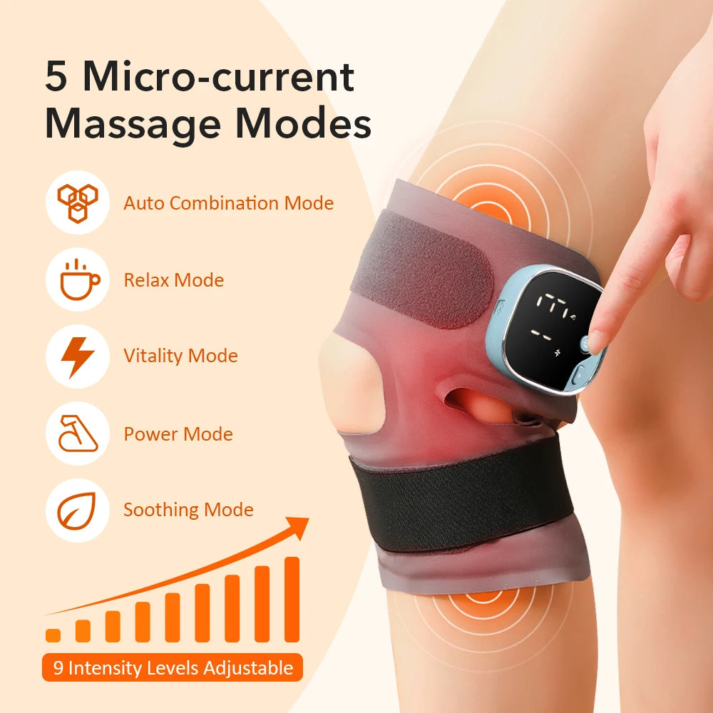 3 Levels Hot Compress 5 Levels Heated Massager