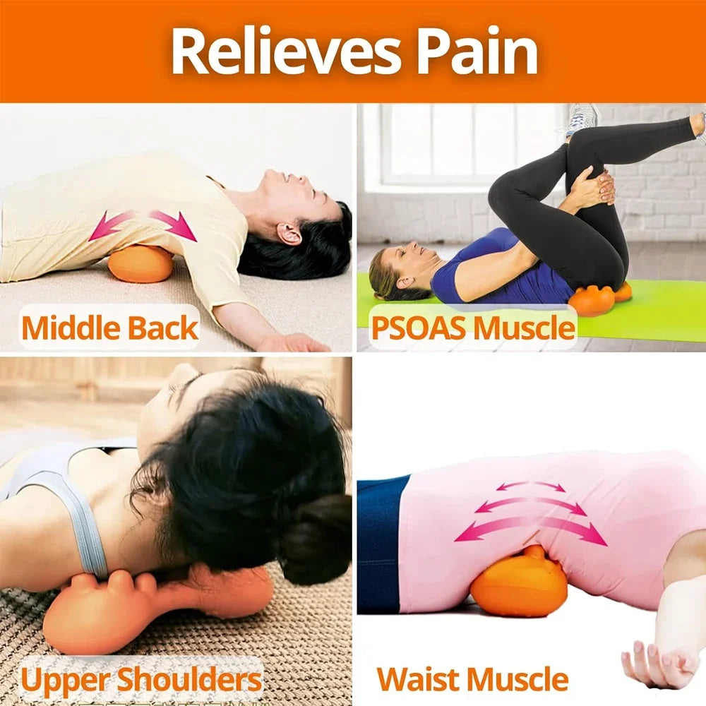 Hip & Lower Back Pain Relief Massager – Sciatica, Psoas Release, and Piriformis Syndrome Trigger Point Tool