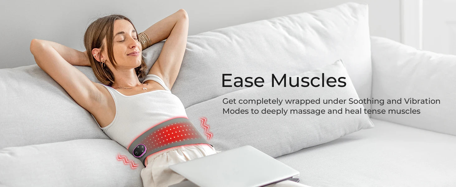 LED Light Infrared Therapy Waist Pad