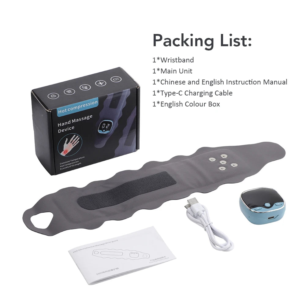 3 Levels Hot Compress 5 Levels Heated Massager