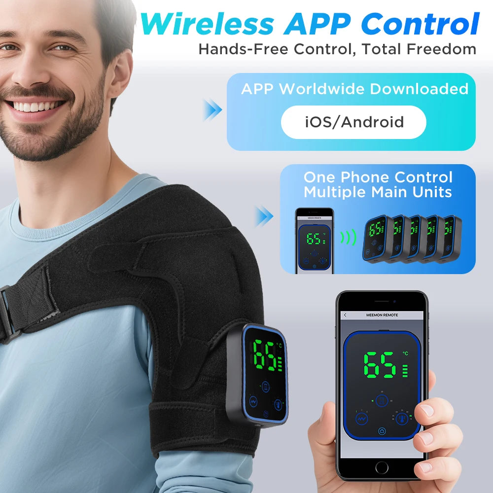 APP-Controlled Massager Pad Wrap