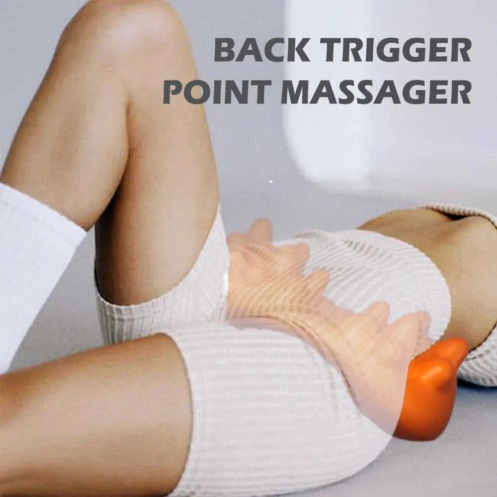 Hip & Lower Back Pain Relief Massager – Sciatica, Psoas Release, and Piriformis Syndrome Trigger Point Tool