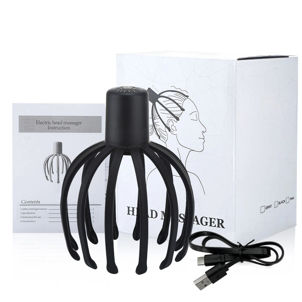 Octopus Claw Scalp Massager Head Relax