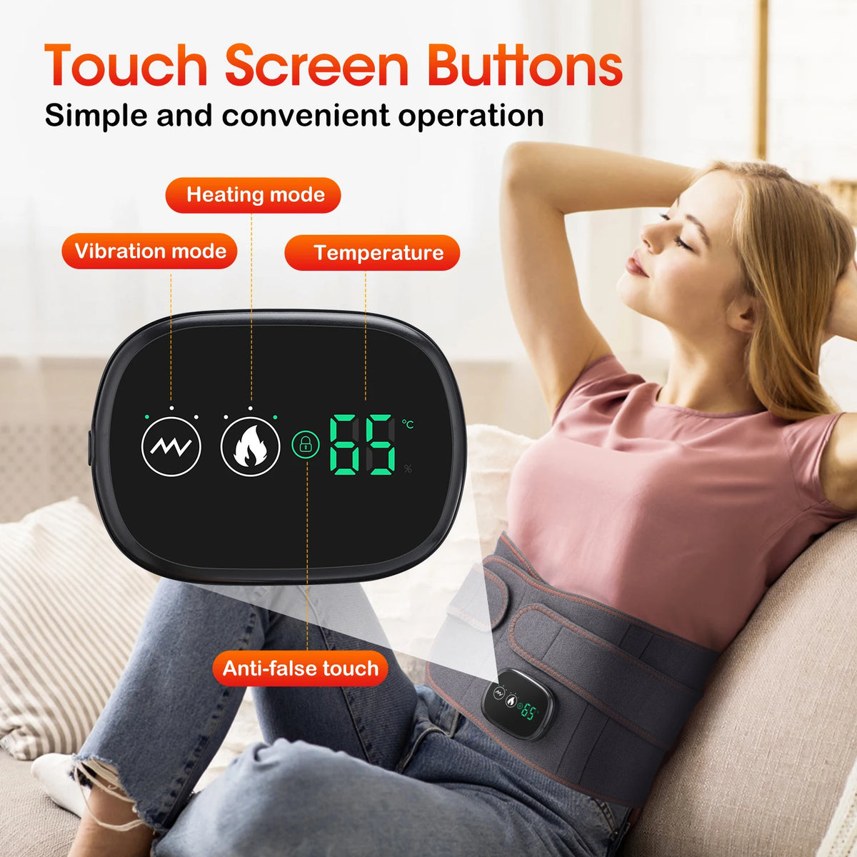 Vibration Massage Waist Belt