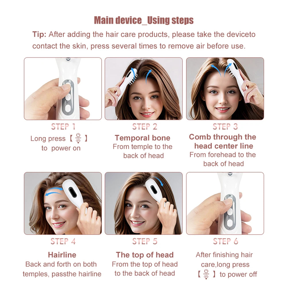 3-Color Light Electric Comb