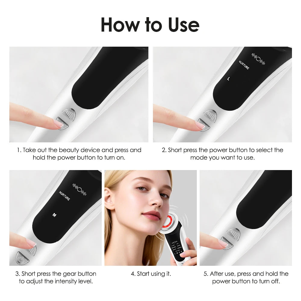 7 in 1  Multifunction Skin Rejuvenation Face Massage