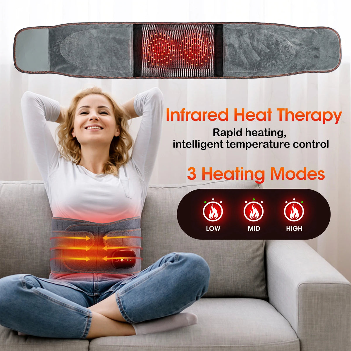 Vibration Massage Waist Belt