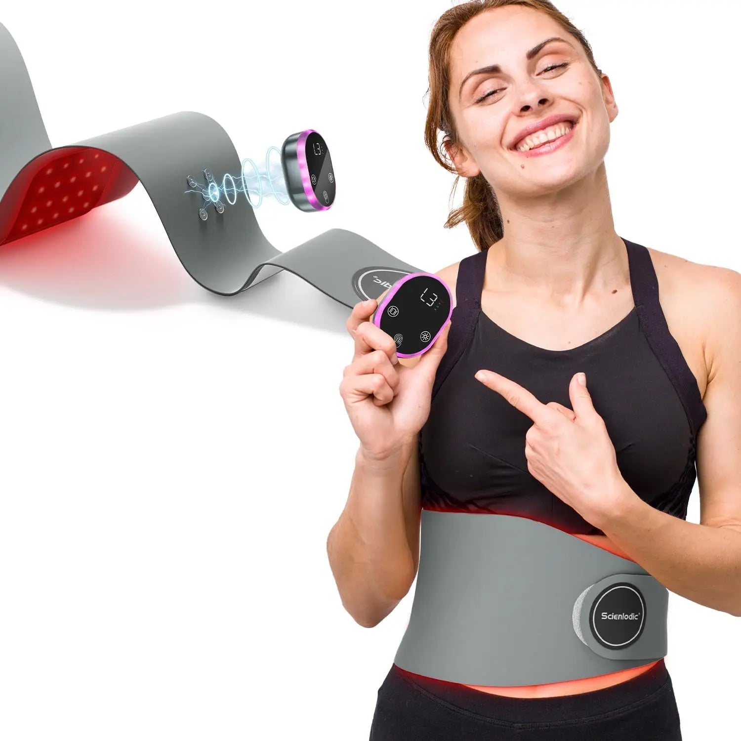 LED Light Infrared Therapy Waist Pad