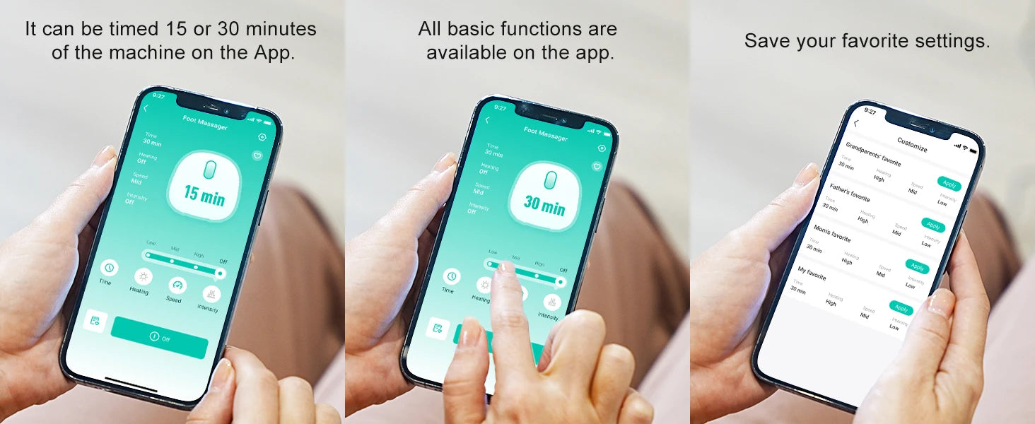 Fully Wrapped Foot Massager Machine