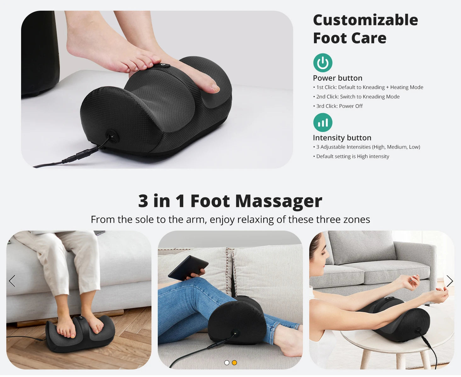 3 in 1 Electric Foot Massager