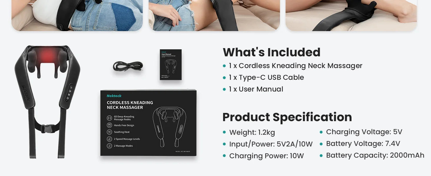 Neck and Back Cervical Massager