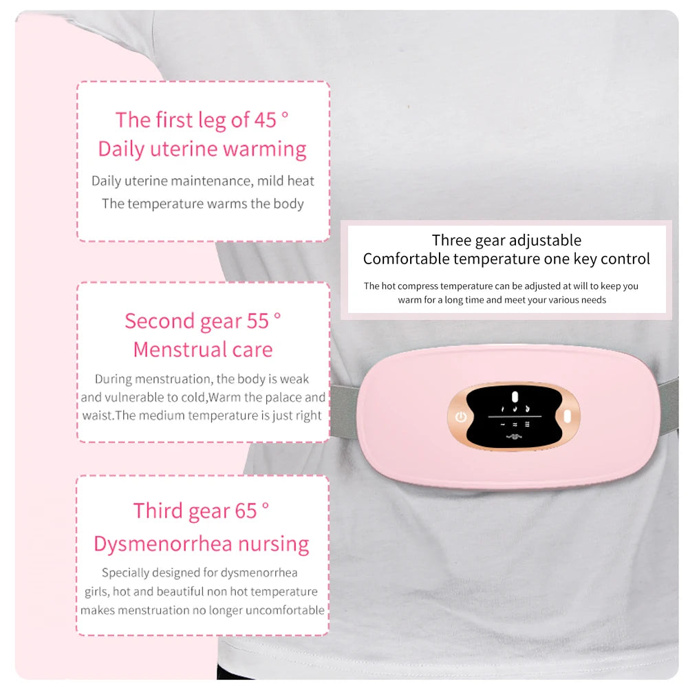 USB Menstrual Electric Heating Pad For Women Period Care