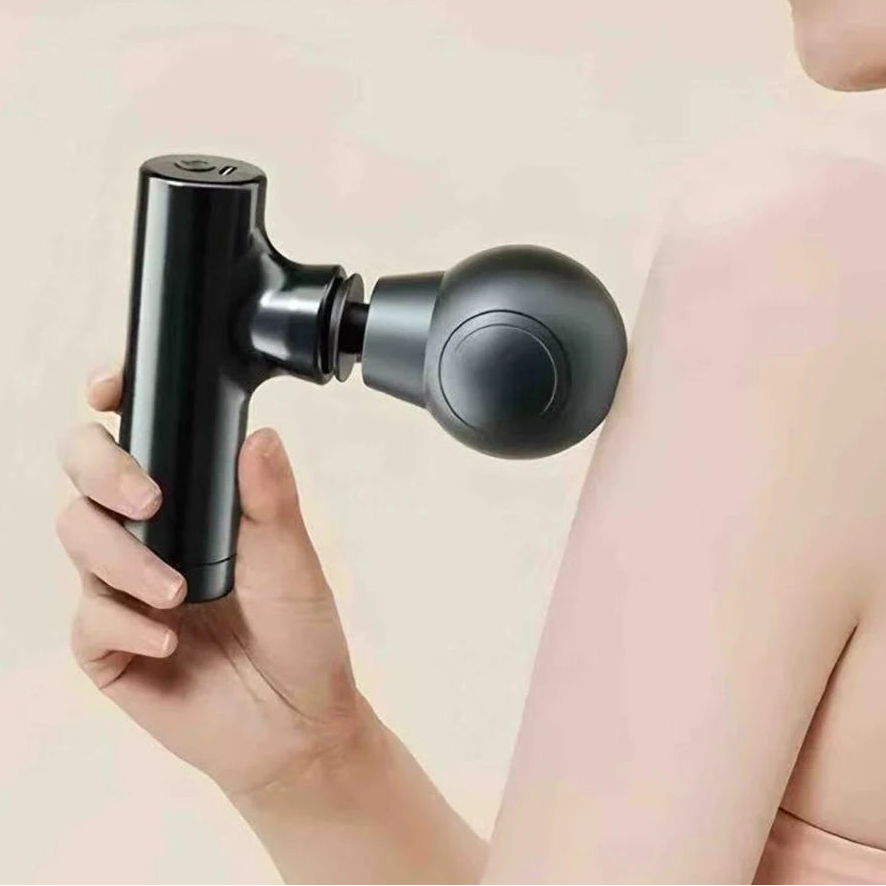 LCD Screen 6 Heads Mini Massage Gun