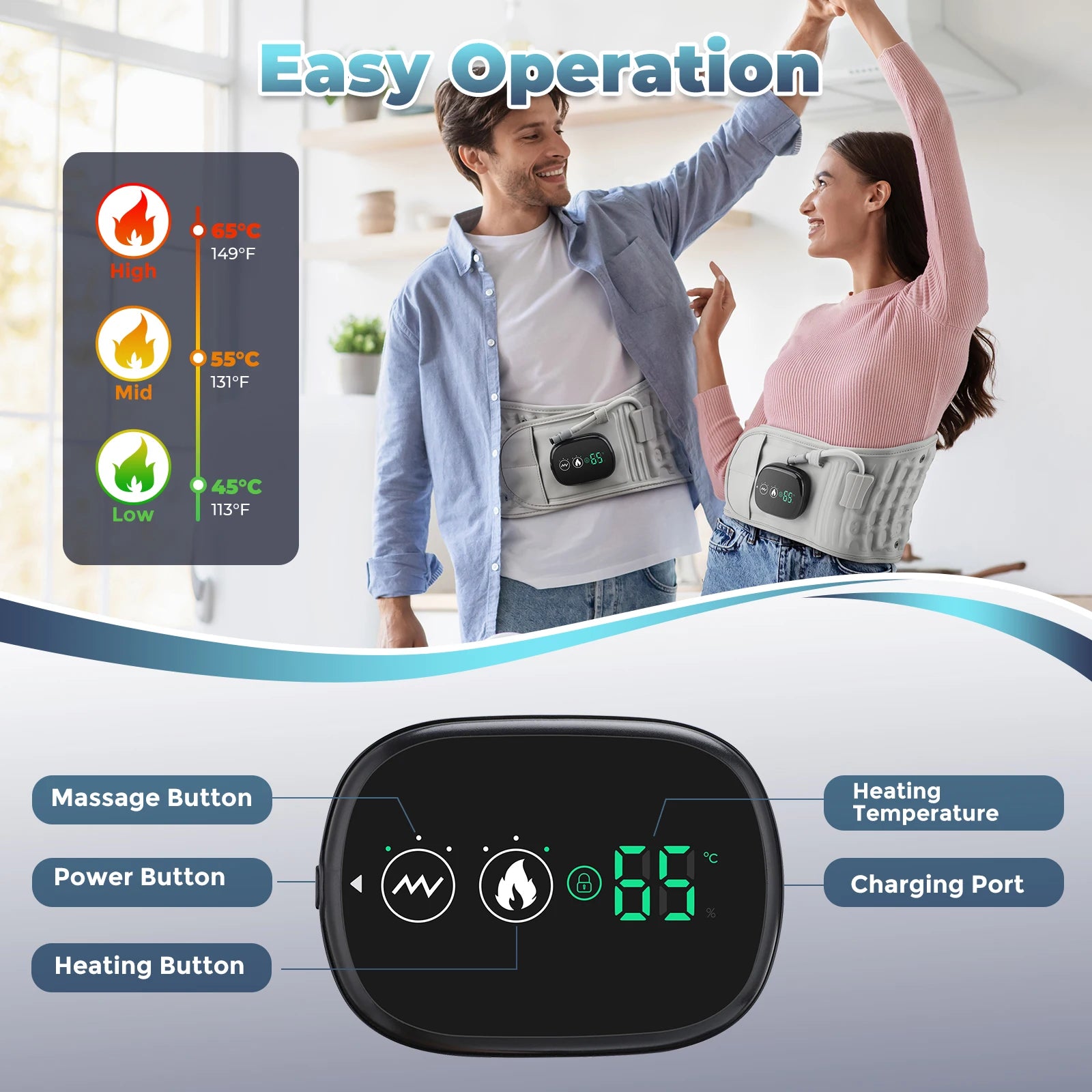 Massage Heating Belt