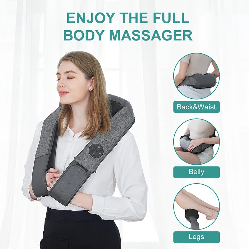 Cordless Deep Back Shoulder and Neck Massager