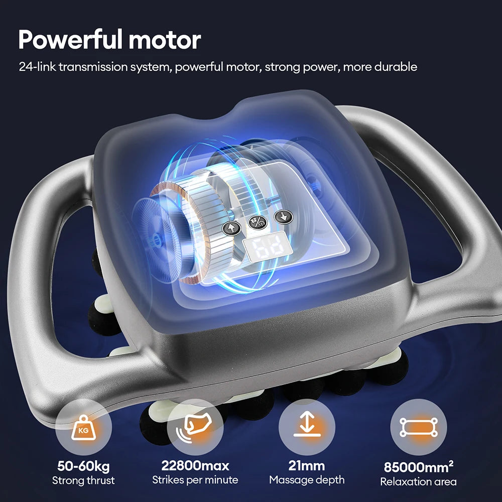 9 Modes Vibration Body Massage Gun