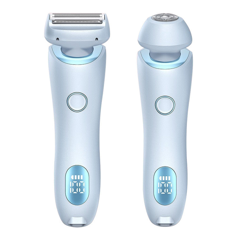 2-in-1 USB rechargeable epilator for hair removal