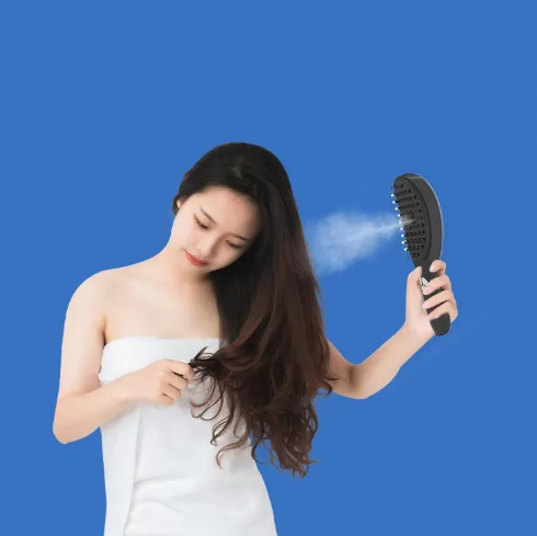 Vibrating Hair Care Red/Blue Light Spray Comb