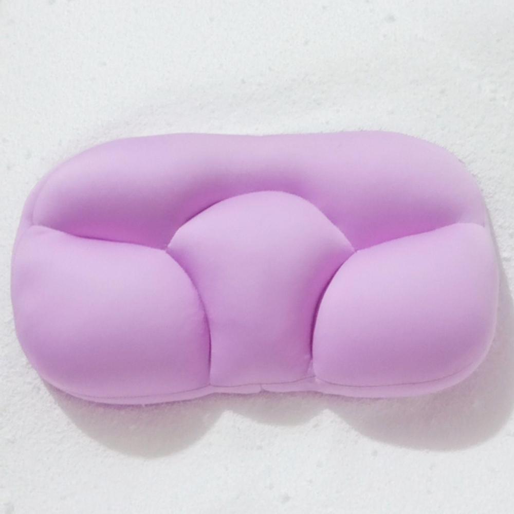 3D Egg Shape Sleeping Neck Pillow pink color