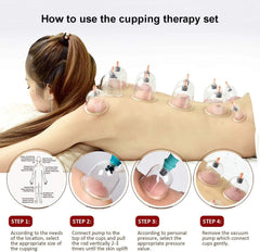 Hijama Portable Vacuum Suction Cupping Therapy Kit