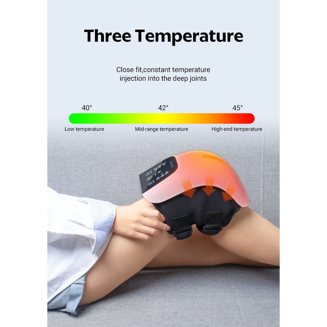 Electric Neck Massager with Low Frequency Magnetic Spectrum