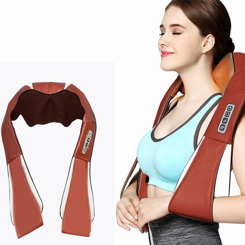 New Neck Massager Shoulder Electric Massage Shawl With Heating And  Vibration Functions For Home Use